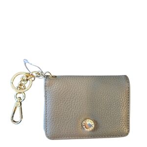 Elegant Gold Keychain Wallet